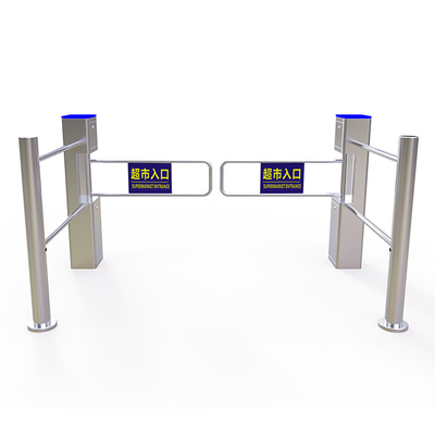 Puerta de oscilación inteligente automática electrónica del torniquete del supermercado vertical de Shenzhen Zento Manuctacturer