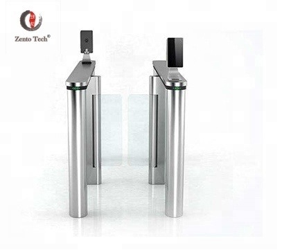ZENTO Airpot/metro/puerta electrónica del torniquete de la velocidad rápida del sistema del control de acceso del reconocimiento de Hall Face que nada
